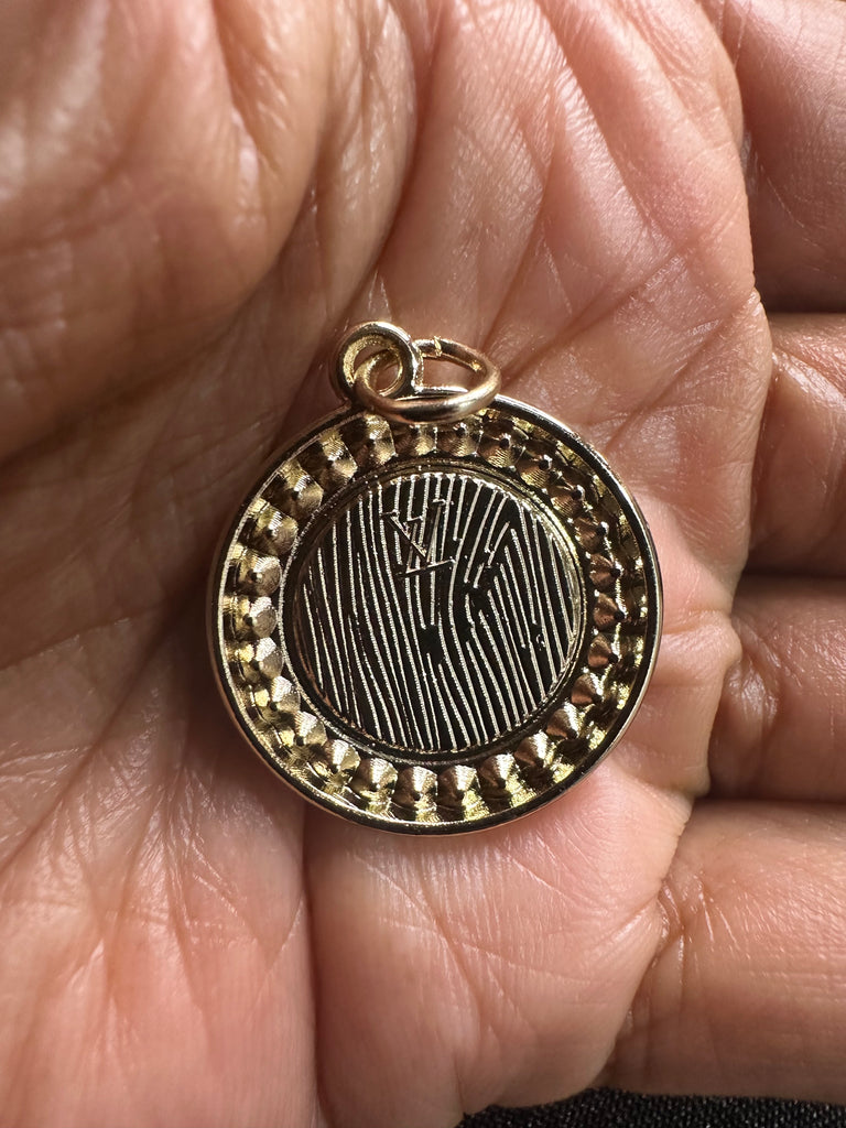 The “Pink LV” Necklace