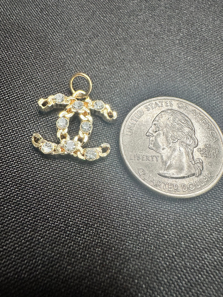 The “Gold Braided CC” Necklace