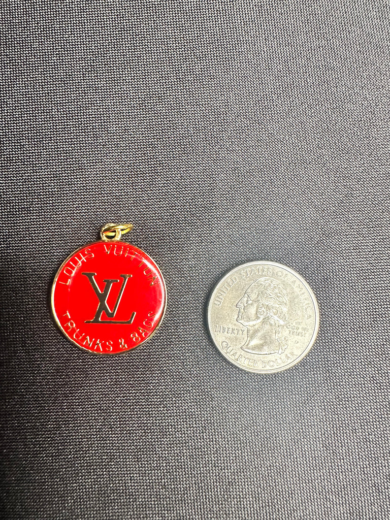 The “Red LV” Necklace