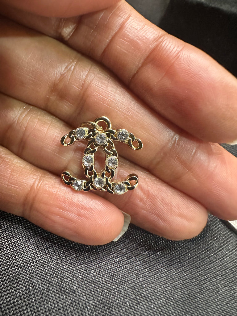 The “Gold Braided CC” Necklace