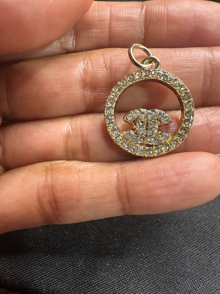 The “Hanging CC” Necklace