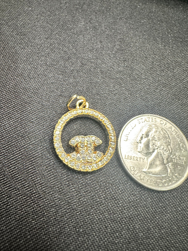 The “Hanging CC” Necklace