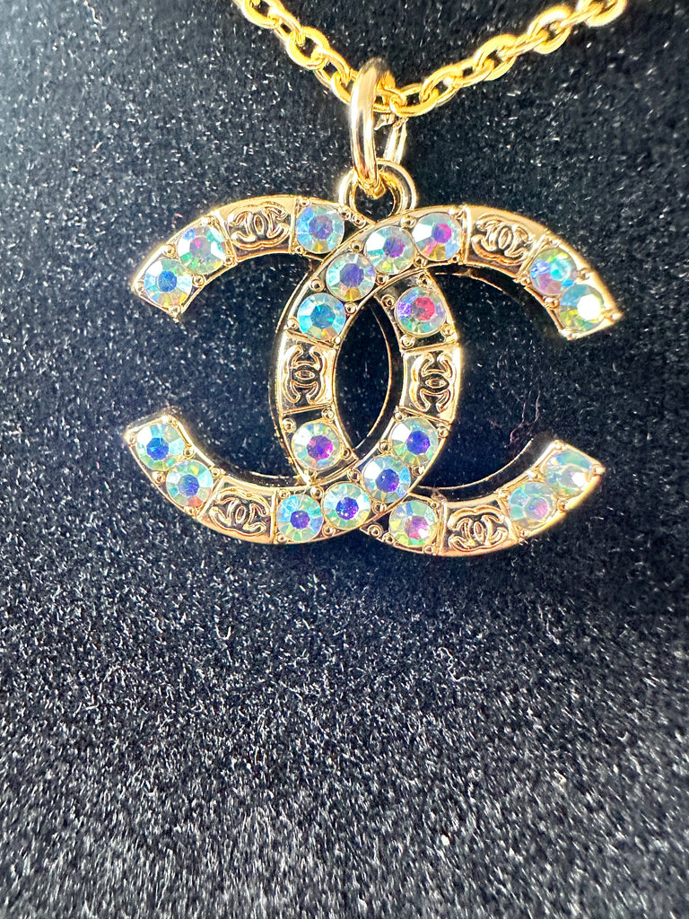 The “Rainbow CC” Necklace