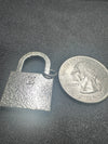 The “Sea Green LV Lock” Necklace